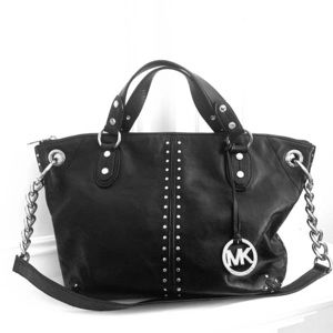 Michael Kors leather handbag.